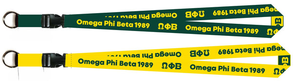 PRE ORDER Lanyards | Omega Phi Beta