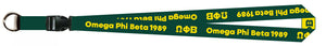 PRE ORDER Lanyards | Omega Phi Beta